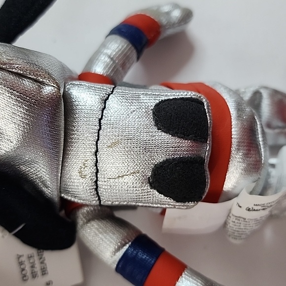 Vintage NWT Disney Goofy Space Man Plush Beanbag Figurine - Picture 7 of 13